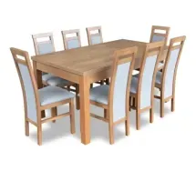 stół do jadalni z 8 krzesłami